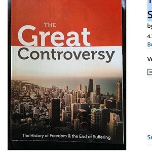 The Great Controversy: The History of Freedom & the End of Suffering (paperback)